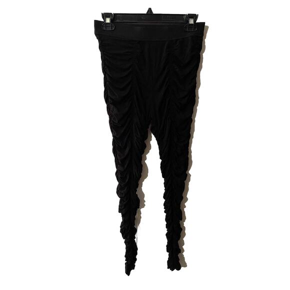 Ben Taverniti Unraveled Project Stacked Leggings EUC Size Medium Black - Picture 1 of 5